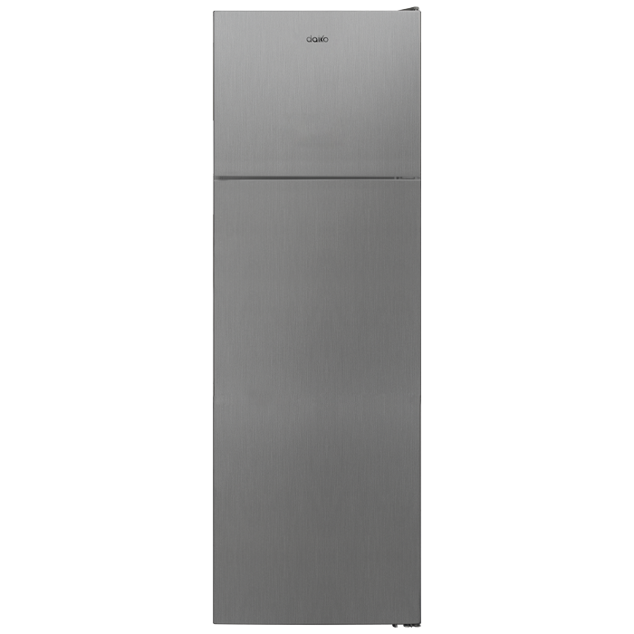 Réfrigérateur DAIKO 342L Double portes Inox look