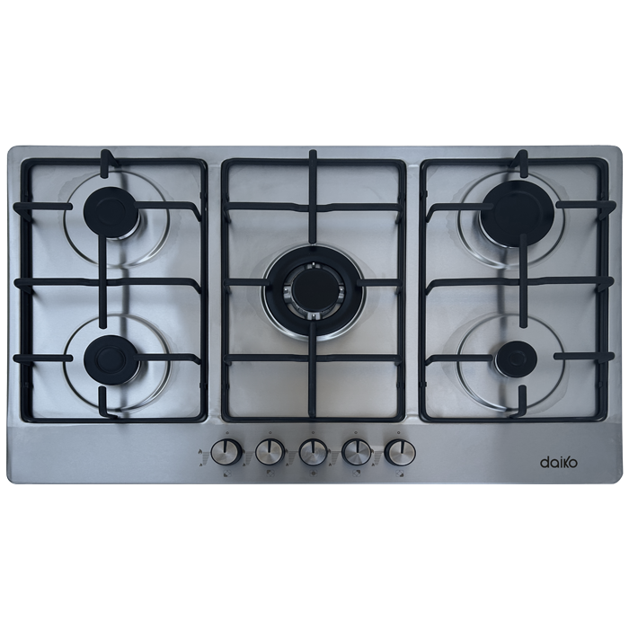 Plaque de Cuisson à Gaz 90cm à 5 Brûleurs