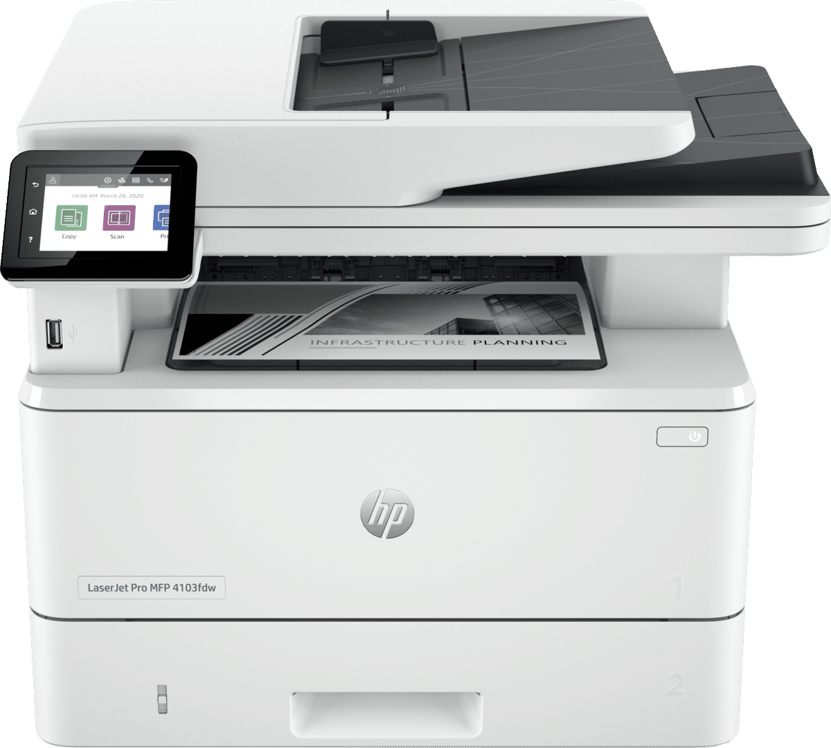 Imprimante Multifonction HP LaserJet Pro 4103fdw (2Z629A)
