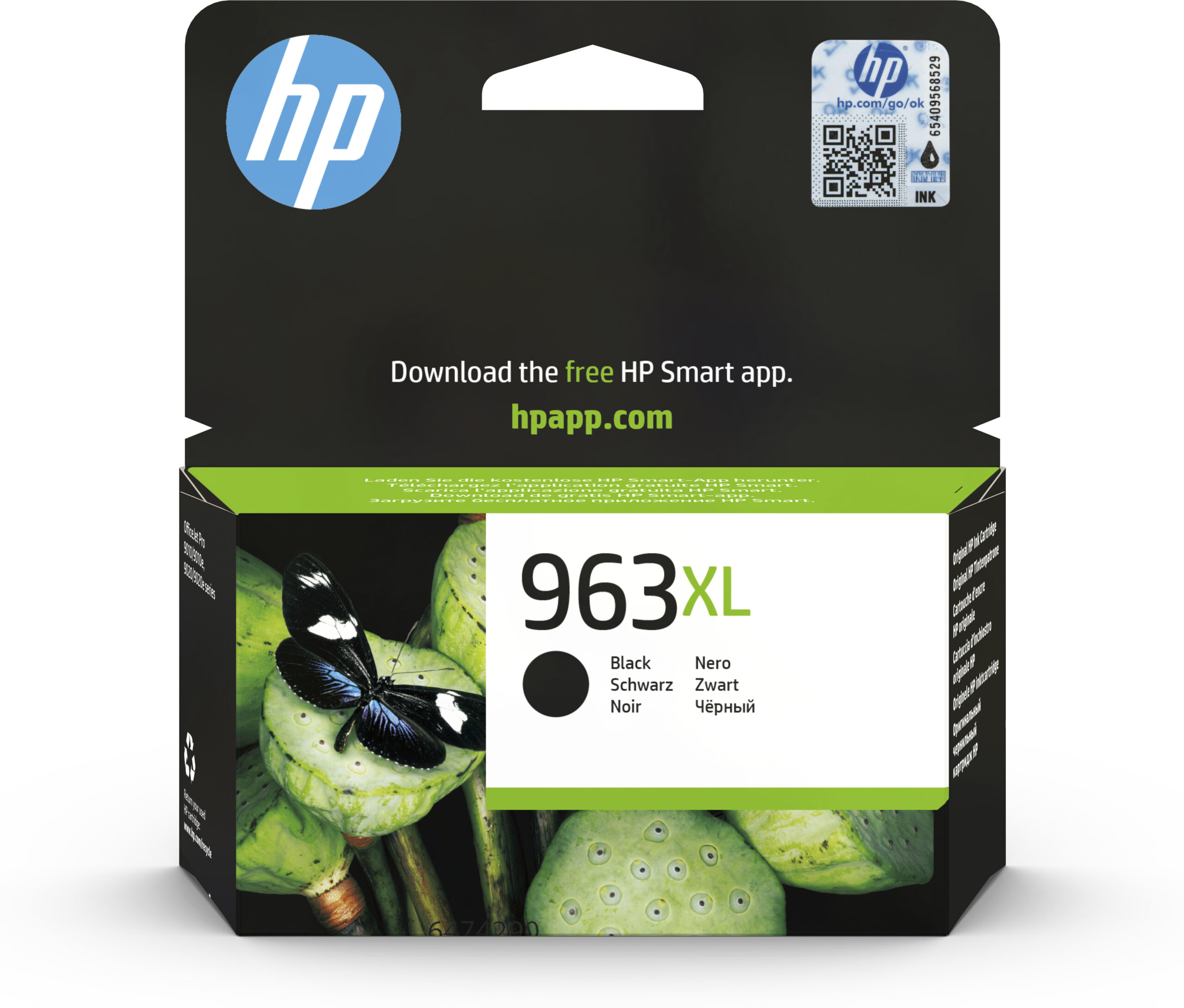HP 963XL Noir – Cartouche d’encre grande capacité HP d’origine (3JA30AE)