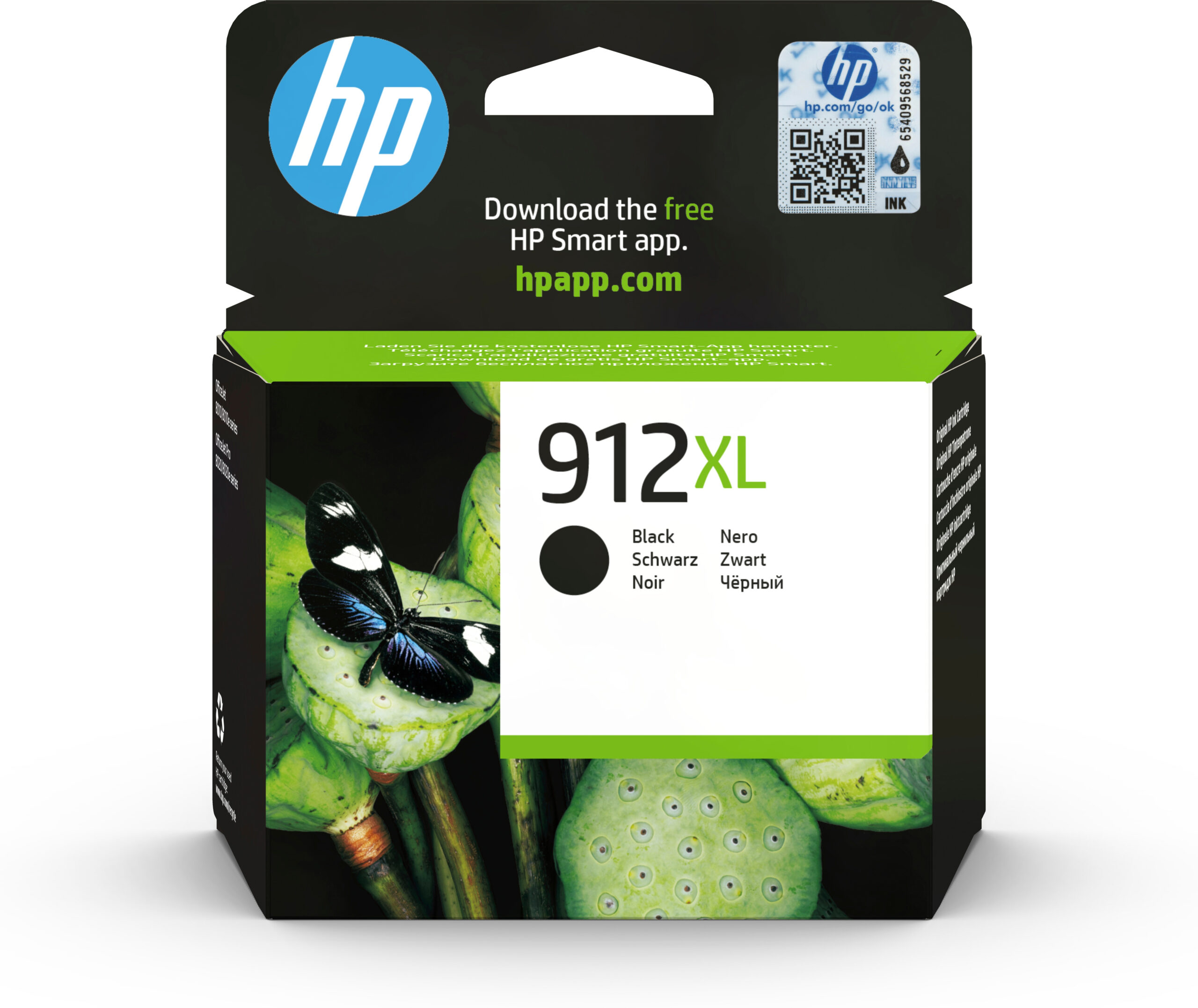 HP 912XL Noir – Cartouche d’encre HP d’origine (3YL84AE)