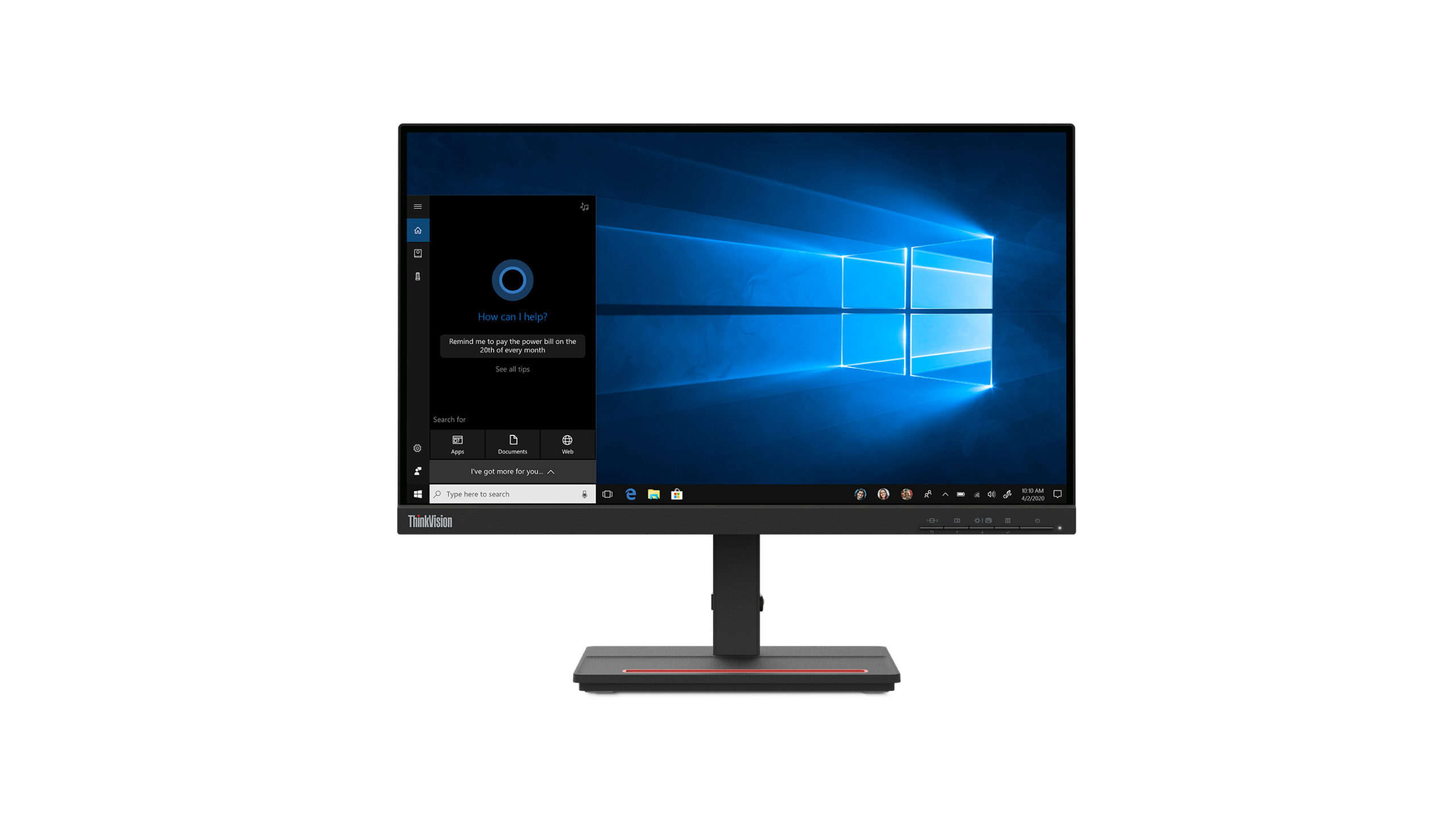 Moniteur Écran Lenovo ThinkVision S22E-20 215 » (62C6KAT1EU)