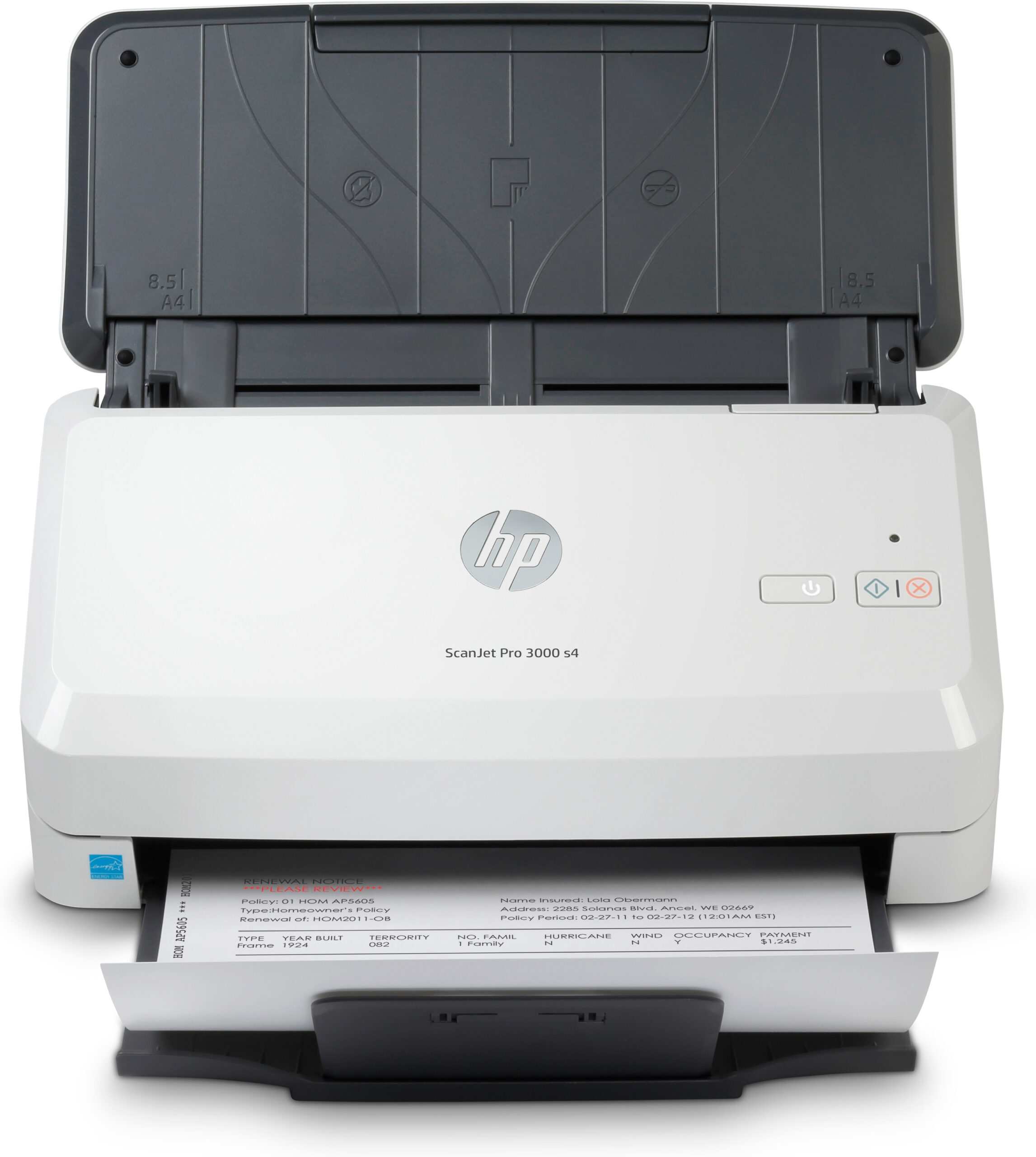SCANNER AVEC CHARGEUR DE FUILLES HP SCANJET PRO 3000 S4 (6FW07A)