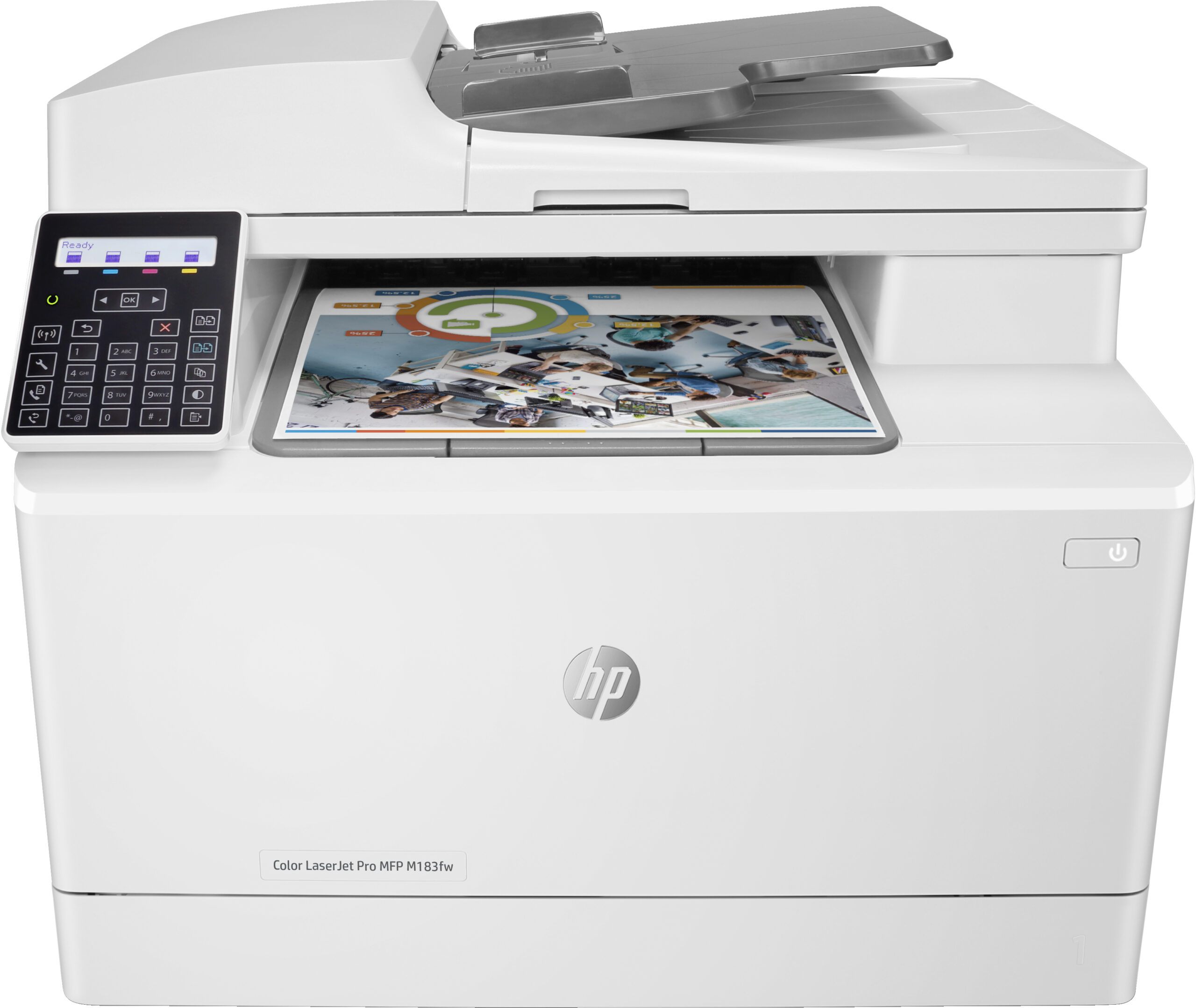 IMPRIMANTE MUTLIFONCTION LASERJET HP PRO M183FW (7KW56A)