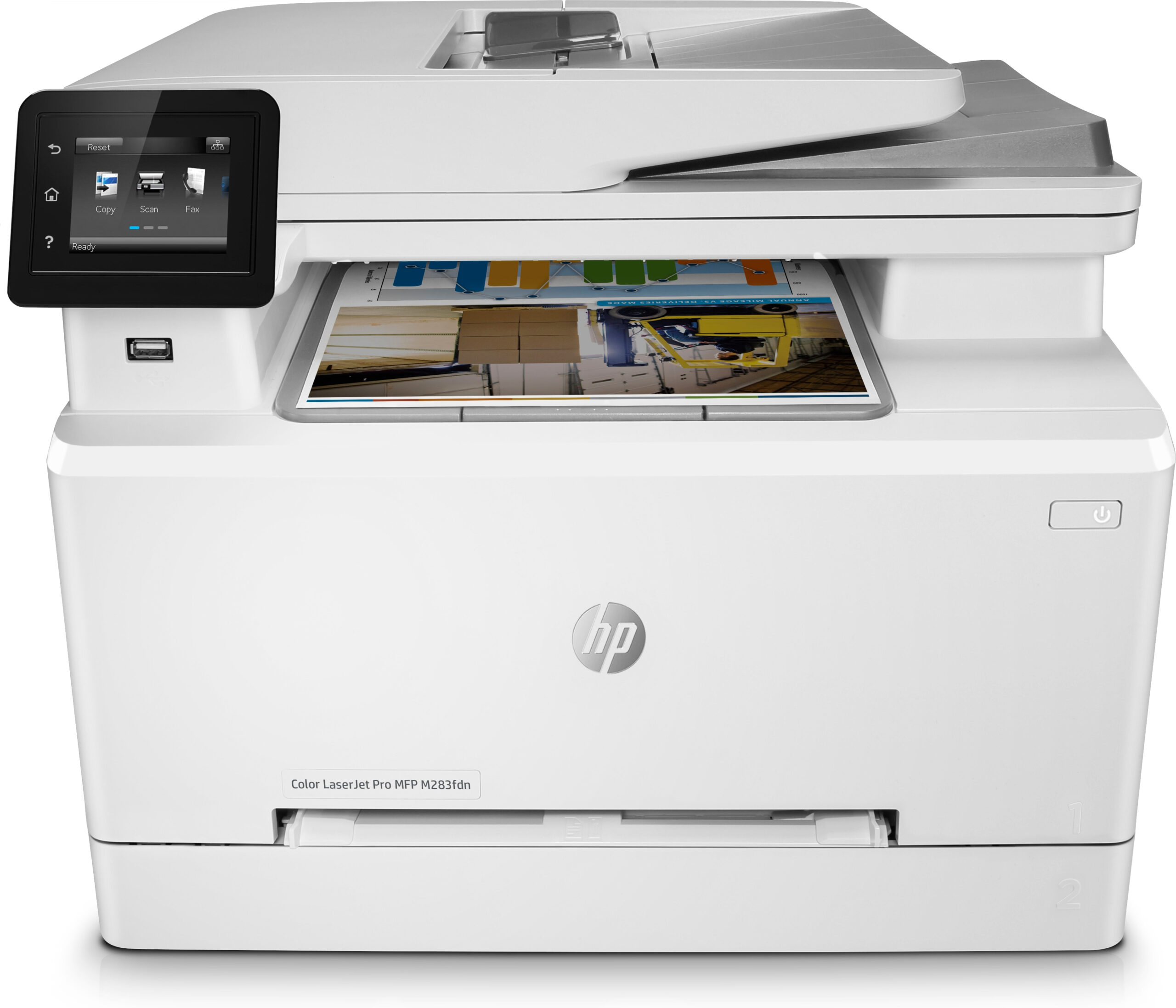 IMPRIMANTE MUTLIFONCTION LASERJET HP PRO M283fdn (7KW74A)