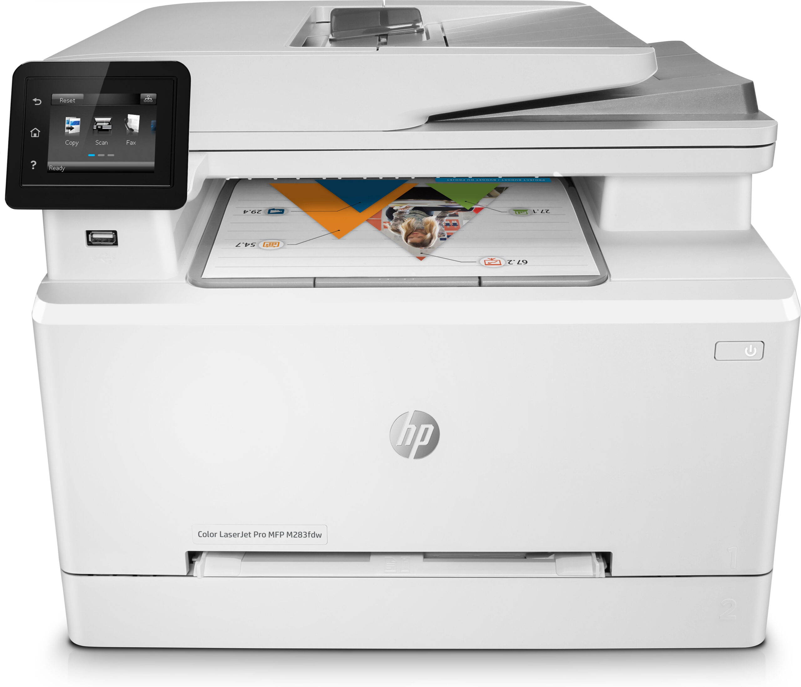 IMPRIMANTE MUTLIFONCTION LASERJET HP PRO M283fdw (7KW75A)