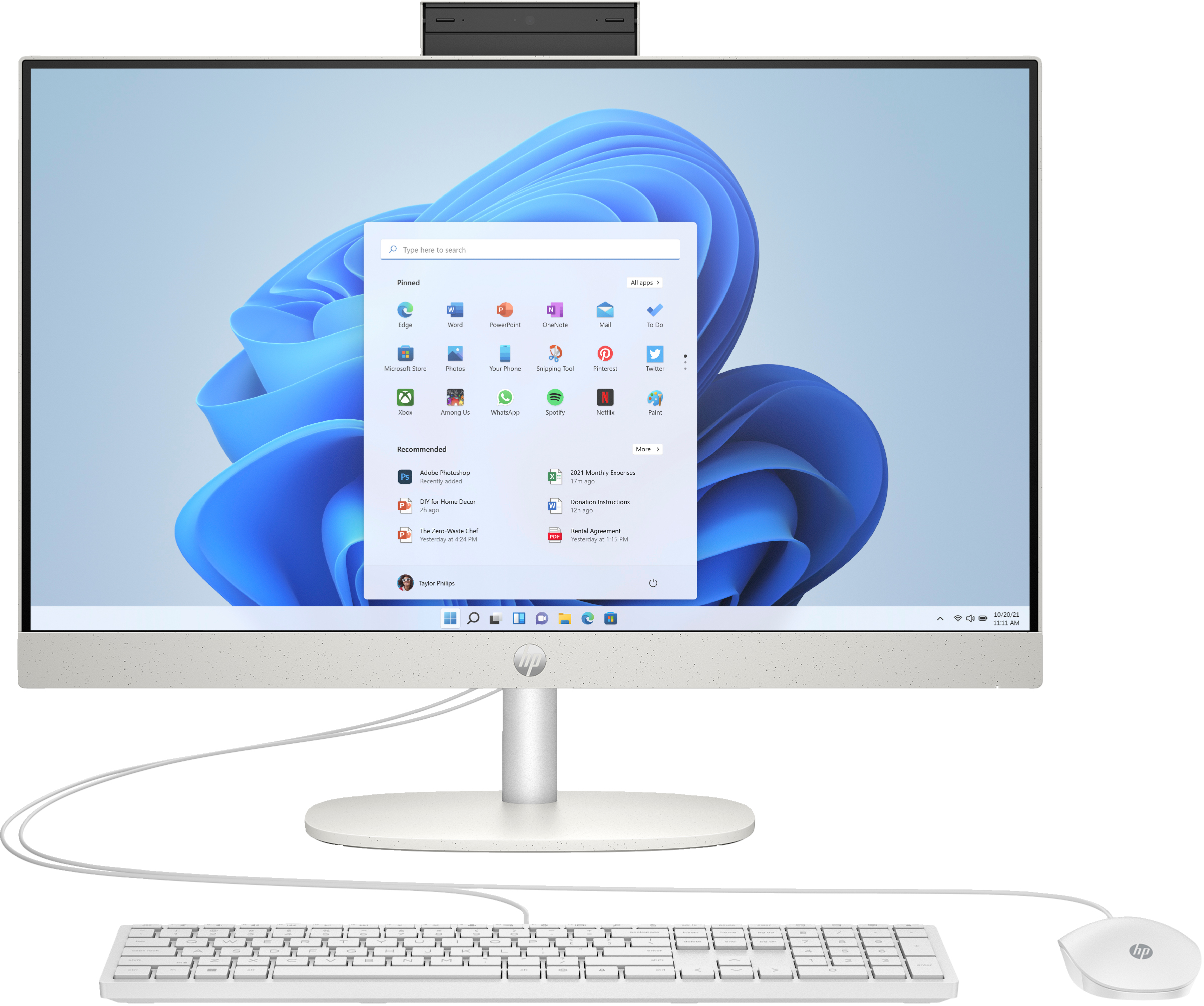 ORDINATEUR DE BUREAU TOUT-EN-UN HP AiO 24-cr0000nk (845P6EA)