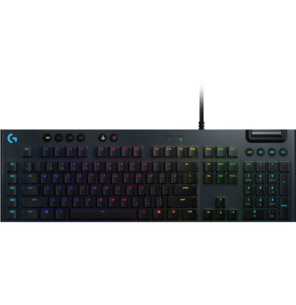Logitech G815 – Clavier gaming mécanique RVB LIGHTSYNC – Tactile Version (920-008986)
