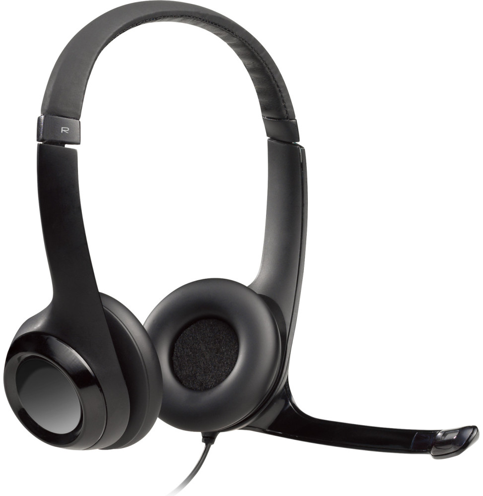 Logitech H390 avec microphone anti-parasite – USB (981-000406)