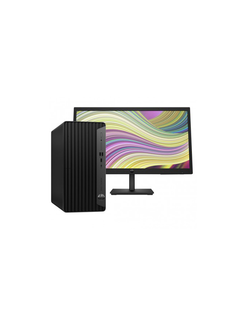 Ordinateur de bureau HP Pro 400 G9 tour + Écran HP P22V (99N25ET)
