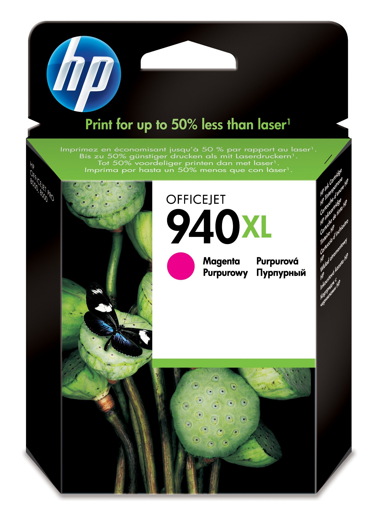 HP 940XL Magenta – Cartouche d’encre grande capacité HP d’origine (C4908AE)