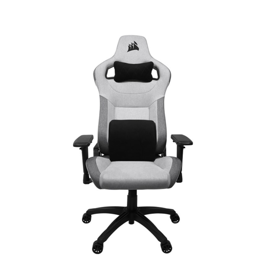 CHAISE GAMING CORSAIR T3 RUSH GREY SILVER (CORSAIR-T3)