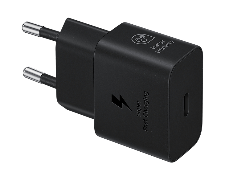 Chargeur Samsung Type-C 25 W + câble USB Type-C à Type-C (3A/1m) (EP-T2510XBEGWW)