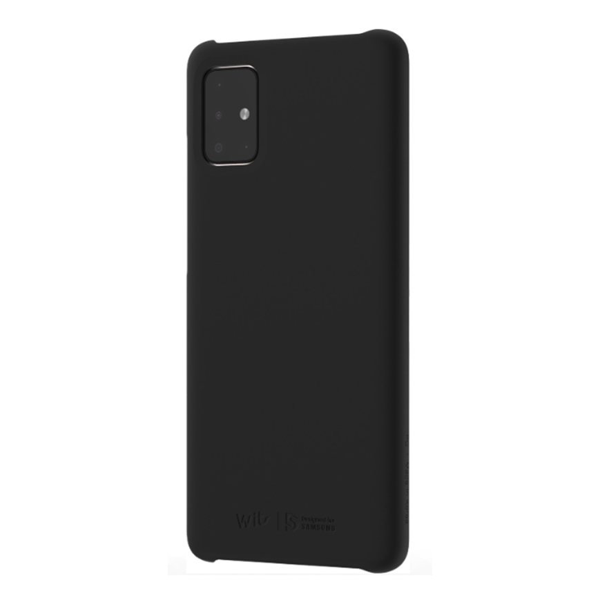 Coque Samsung rigide haut de gamme WITS pour Galaxy A51 Noir (GP-FPA515WSABW)