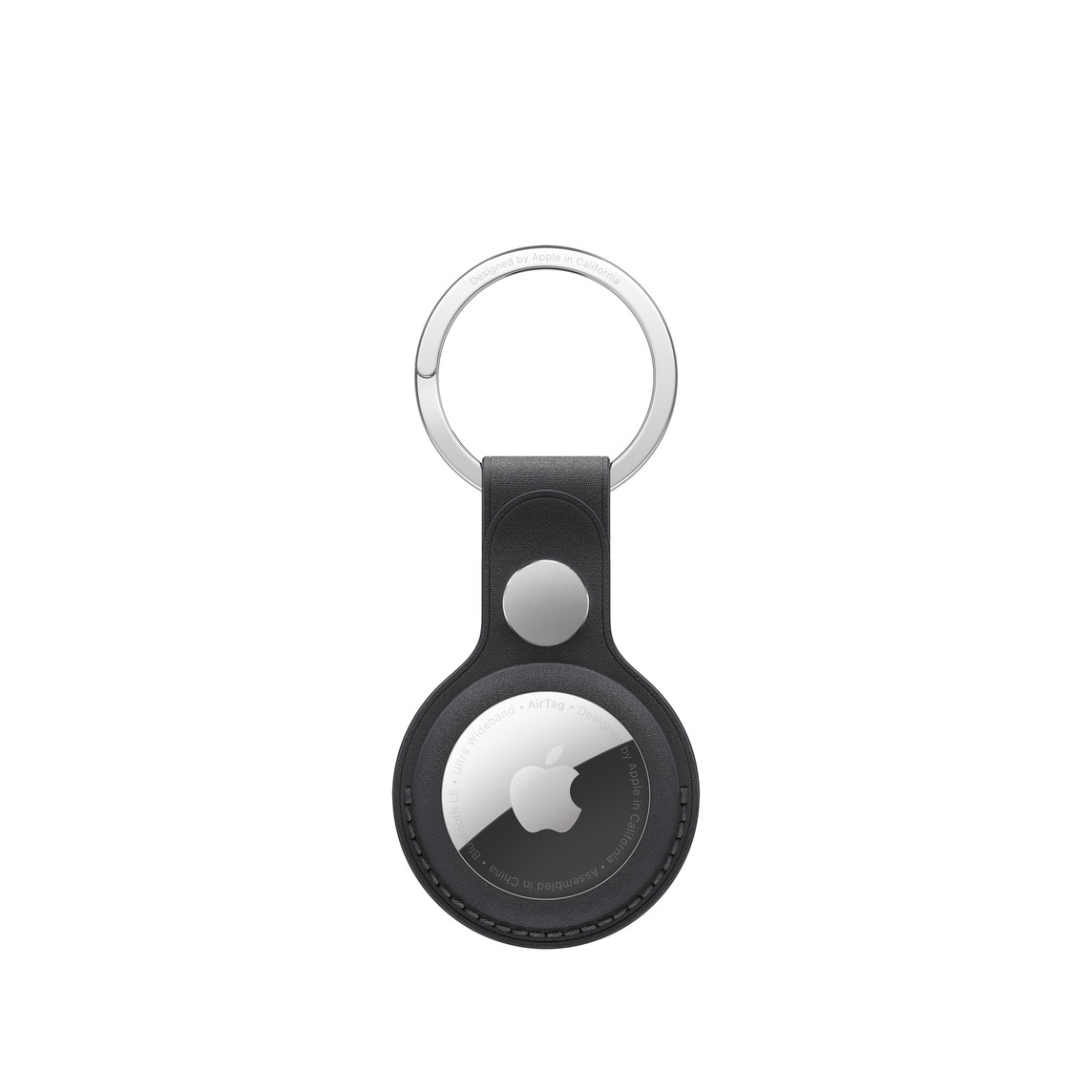 Porte-clés en tissage fin AirTag – Noir (MA7G4ZM/A)
