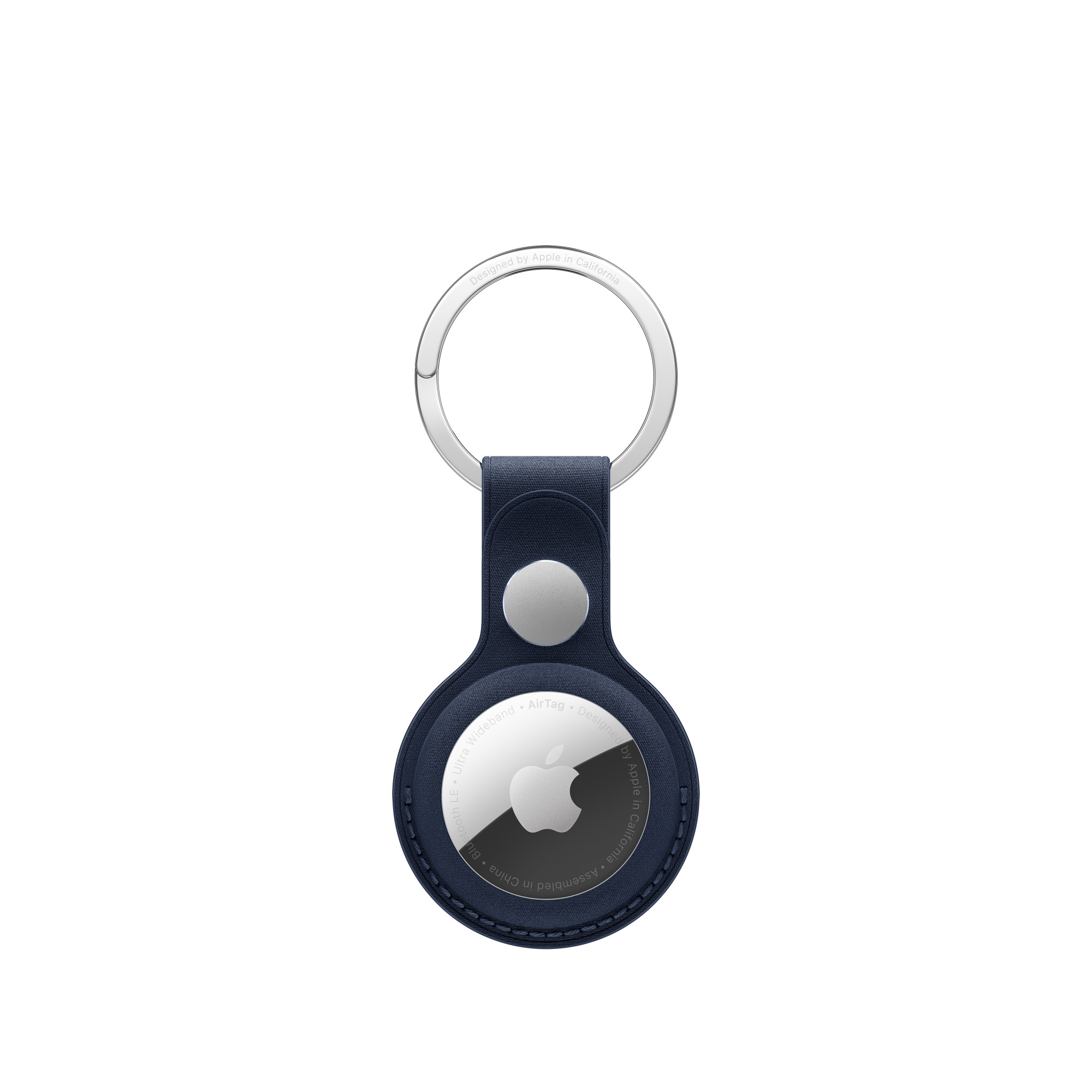 Porte-clés en tissage fin Apple AirTag – Deep Blue (MA7H4ZM/A)