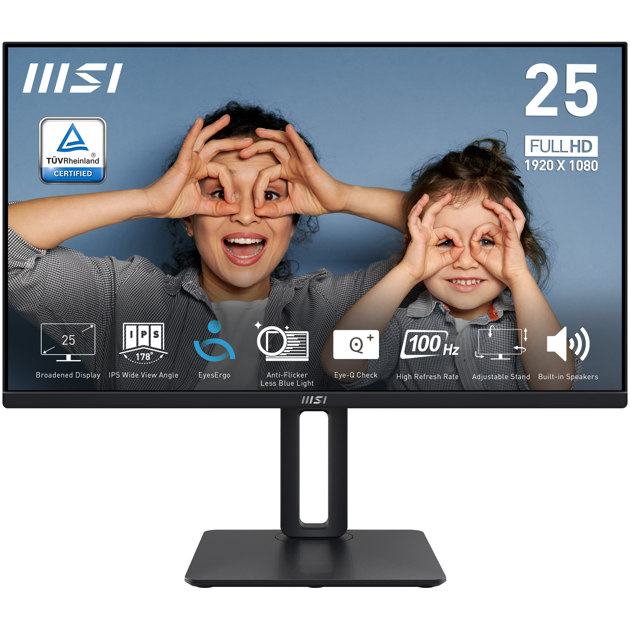 Écran MSI Pro MP251P – 25 pouces Full HD