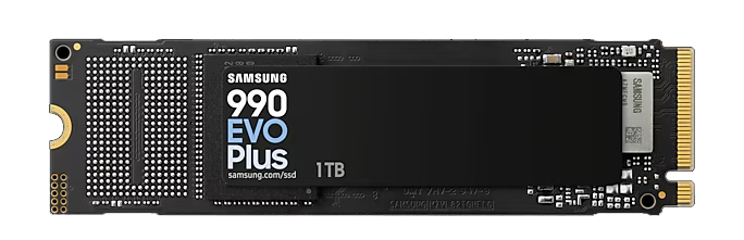 Disque Dur SSD Interne 990 EVO Plus NVMe PCIe® 40 x4 1 To (MZ-V9S1T0BW)