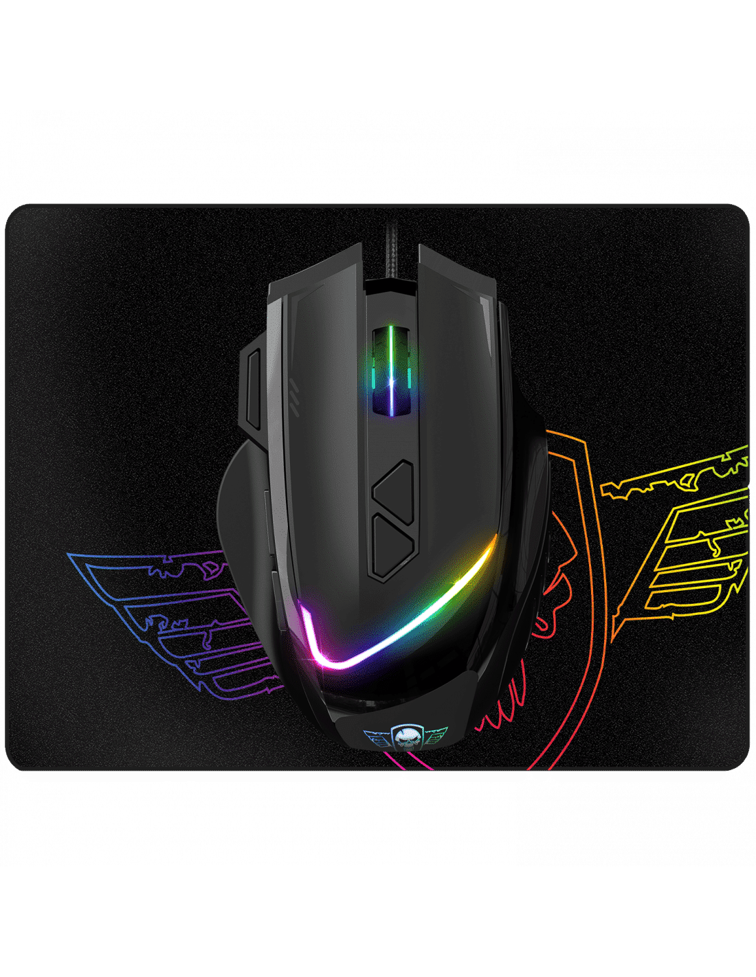 Ensemble Souris avec fil et tapis souris Spirit of Gamer Pro-M3 (Pro-M3)