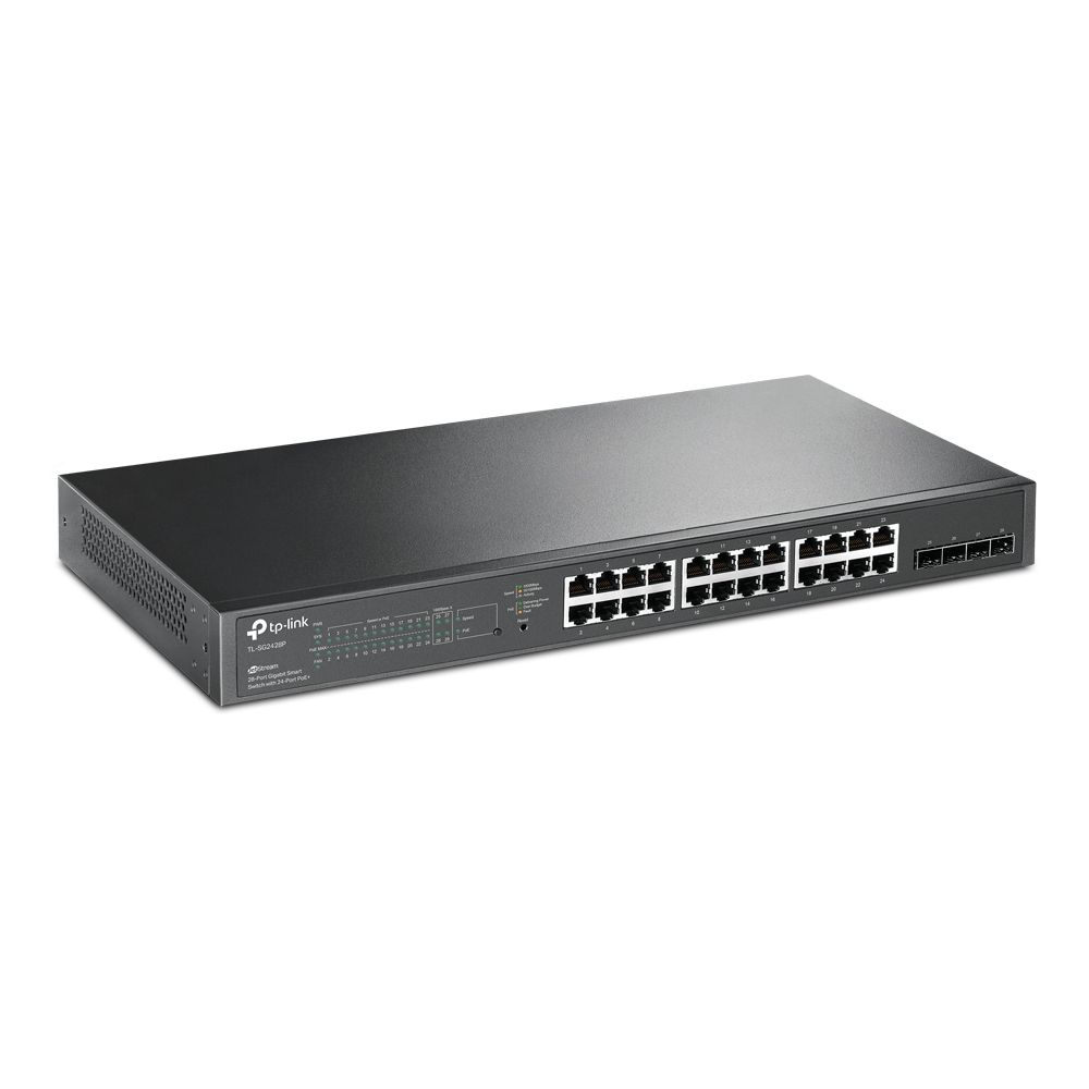 SWITCH TP-LINK SMART JETSTREAM 28 PORTS GIGABIT AVEC 24 PORTS POE+ (TL-SG2428P)